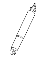 F75Z18125HC - Suspension: Shock for Ford: F-150, F-150 Heritage, F-250, F-250 HD, F-250 Super Duty Image