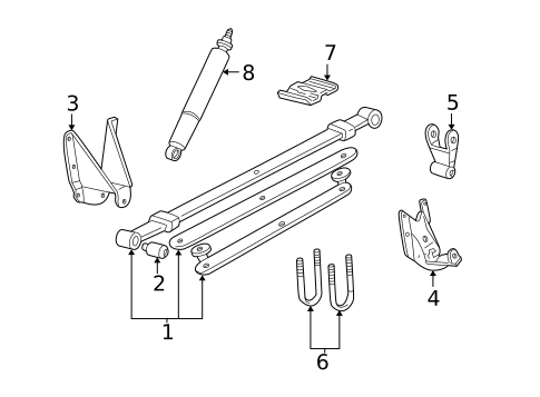 Rear Suspension for 2004 Ford F-150 Heritage #2