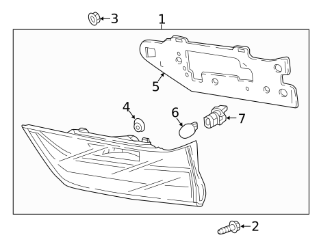 Backup Lamps for 2017 Honda CR-V #0