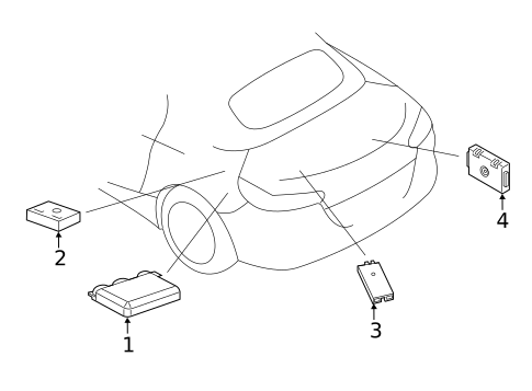 Antenna & Radio for 2024 BMW Z4 #1