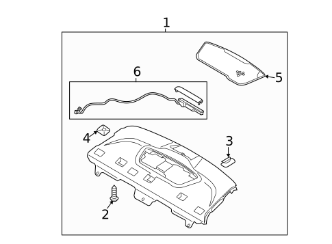 Interior Trim - Front Door for 2011 Hyundai Sonata #4