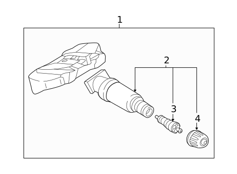 Tire Pressure Monitor Components for 2024 BMW M235i xDrive Gran Coupe #0