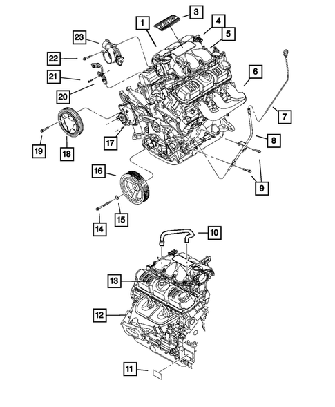 Engine Identification for 2007 Jeep Wrangler #0