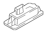 8W6943021B - Electrical: License Plate Light Assembly for Audi Image