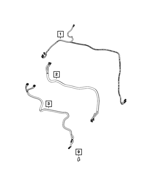 Wiring, Instrument Panel for 2023 Jeep Gladiator #3