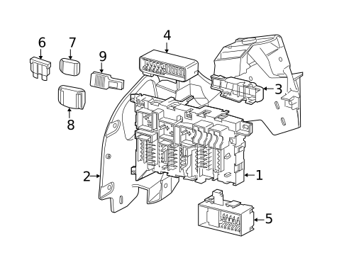 Fuse & Relay for 2016 BMW i8 #0