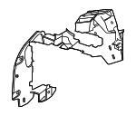 61139289619 - : Mount Bracket for BMW: i8 Image