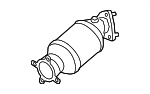 4M0254252S - : Catalytic Converter for Audi: A4, A4 allroad, A4 Quattro, A5 Quattro, A5 Sportback, Q7 Image