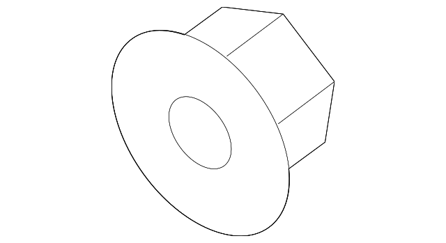 Wht 002 515 2009-2025 Audi Catalytic Converter Lock Nut WHT-002-514 | OEM Parts Online