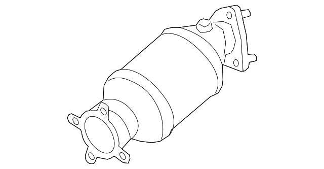 2017-2022 Audi Catalytic Converter 4M0-254-252-SX | OEM