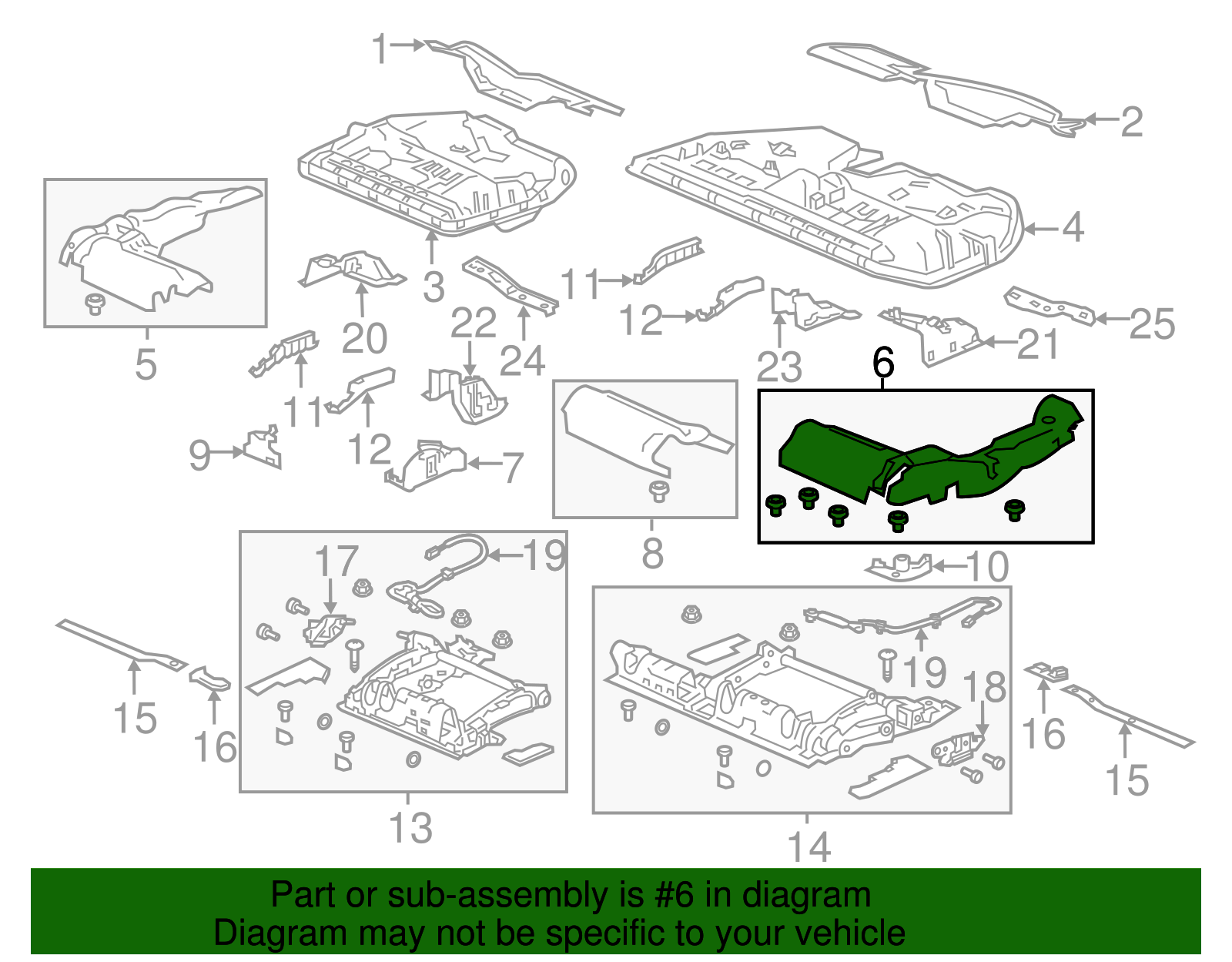 82505-T0A-A01ZB - High-Quality Seat Hinge Cover for 2012-2014 Honda CR ...