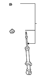 4853049186 - : 2001-2003 Toyota Prius - Shock Absorber for Toyota: Prius Image