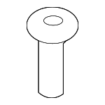 1249205123 - Body: Door Trim Panel Screw for Kia: Amanti, Borrego, Cadenza, Carnival, EV6, EV9, Forte, Forte Koup, Forte5, K4, K5, K900, Niro, Niro EV, Optima, Rio, Rio5, Sedona, Seltos, Sorento, Soul, Soul EV, Sportage, Stinger, Telluride Image