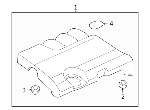 Engine Appearance Cover for 2012 Mazda CX-9 #0