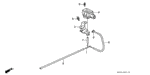 938930401207 - Electrical/Exhaust/Heater/Fuel: SCREW-WASHER (4X12) for Honda Image
