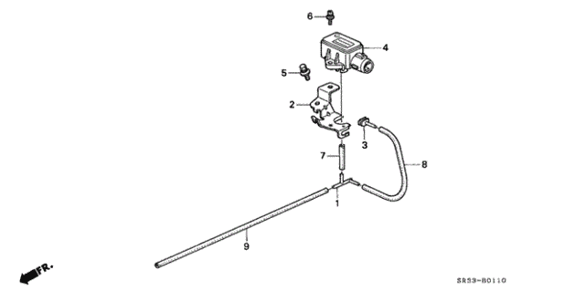 Device Control (1) for 1993 Honda Civic #0