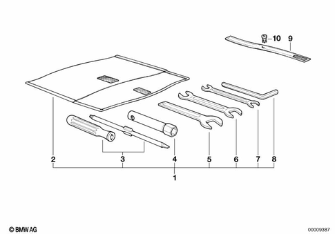 Car Tool for 1997 BMW-Motorrad F 650 ST #0