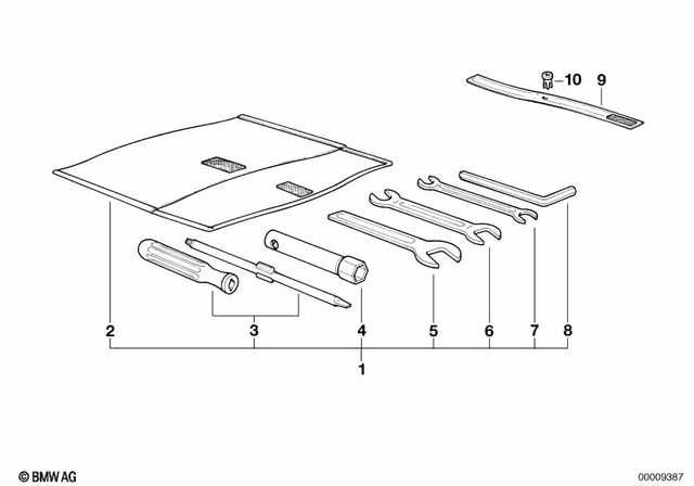 71111179629 - Parts and Accessories for Engine / Chassis: Screwdriver -  for BMW-Motorrad Image