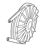 68085947AA - : Fan Assembly for Jeep: Wrangler Image