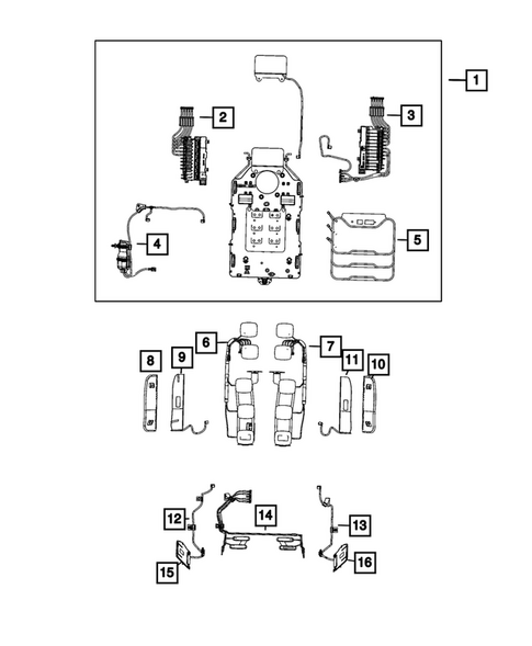 Front Seats - Adjusters, Recliners, Shields and Risers for 2026 Ram 1500 #4