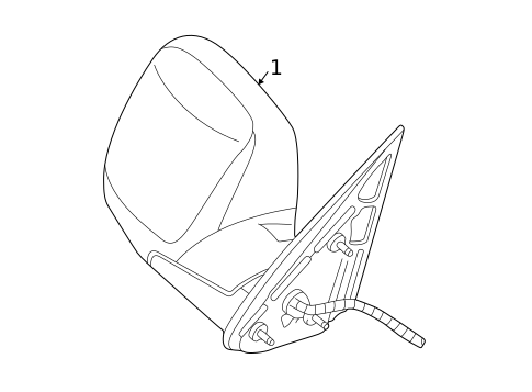 Outside Mirrors for 2005 Cadillac Escalade EXT #0
