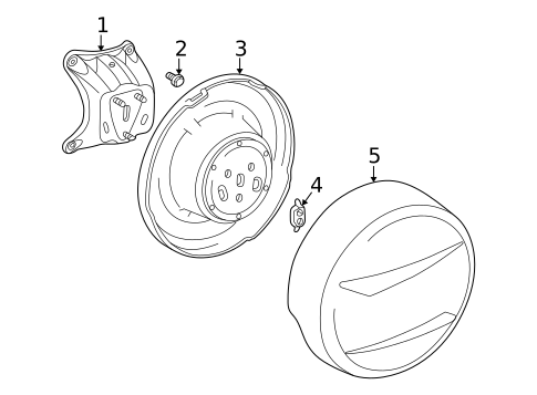 Carrier & Components for 2005 Toyota RAV4 #0