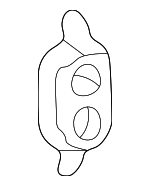 9046740002 - : Spare Tire Cover Clip for Toyota Image