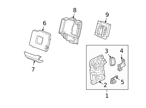 Control Units for 2004 Honda Civic #0