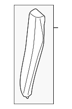 895001M011AF1 - Body: Bolster for Kia: Forte Image