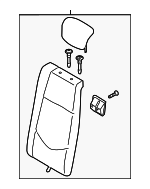 893001M311AF1 - Body: Seat Back Assembly for Kia: Forte Image
