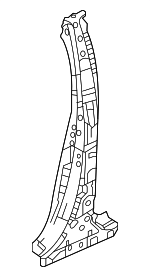 632103S5305ZZ - Body: Center Pillar Reinforced for Acura: Integra Image