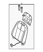 87650ZN52D - Body: Seat Back Assembly for Nissan: Altima Image