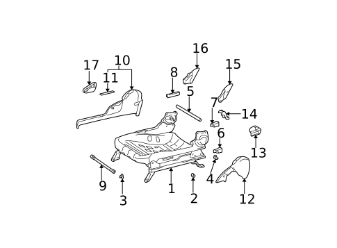 Tracks & Components for 2003 Toyota Camry #4