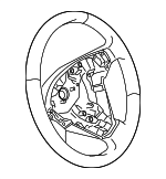 12796741 - : Steering Wheel for Saab: 9-3 Image