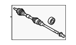 FT172550X - : Axle Assembly for Mazda: CX-50 Image