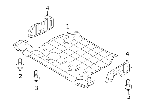 Splash Shields for 2010 Kia Optima #0