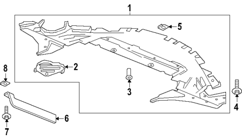 Splash Shields for 2018 Buick Regal Sportback #3
