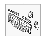 5830706100 - Body: Rear Body Panel for Toyota Image image