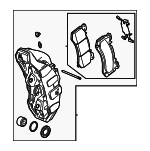 85571792 - : Disc Brake Caliper for GM Image
