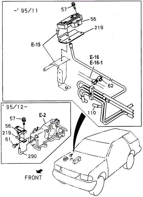 Map Sensor for 1995 Honda Passport #0
