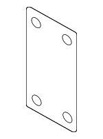 992807265 - Body: Impact Bar Gasket for Porsche Image