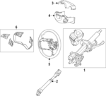 56390N9400 - Steering: Steering Column for Hyundai: Tucson Image