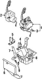 MR128101 - : Shield for Mitsubishi: 3000GT Image