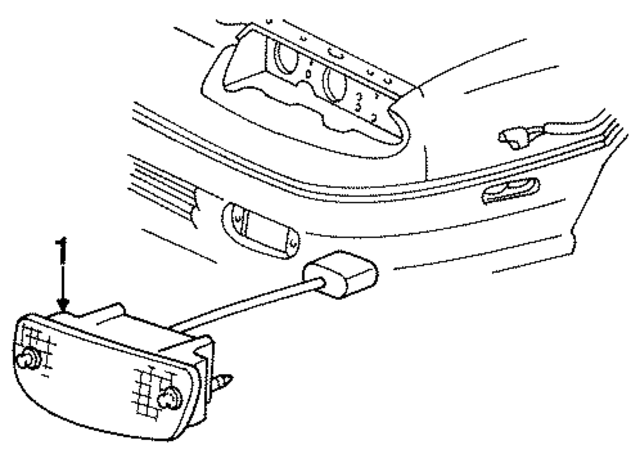 5263754 - Electrical: Fog Lamp Assembly for Mopar Image