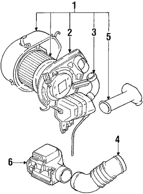 Air Inlet for 1985 Toyota Celica #0