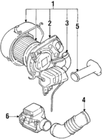 1775135010 - : Air Inlet Tube for Toyota: Celica Image