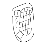 8K0839915C - : Door Access Cover for Audi: A4, A4 Quattro, allroad, S4 Image