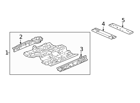 Floor & Rails for 2019 Acura TLX #0