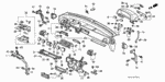90128SA7000 - Interior/Bumper: BOLT-WASHER (6X25) for Honda Image