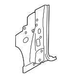 95B802123AYGRV - : Inner Hinge Pillar for Porsche: Macan Image